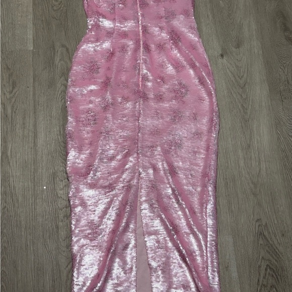 LoveShackFancy Strapless Pink Floral Dress - Picture 7 of 11